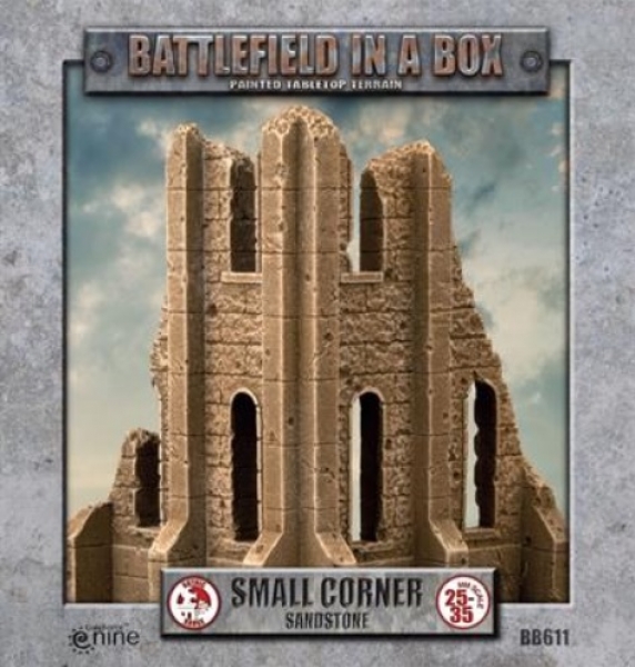 Battlefield in a Box: Small Corner- Sandstone 