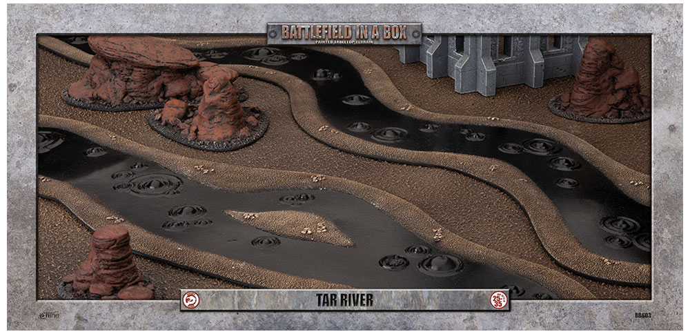 Battlefield in a Box: Tar River (6ft) 