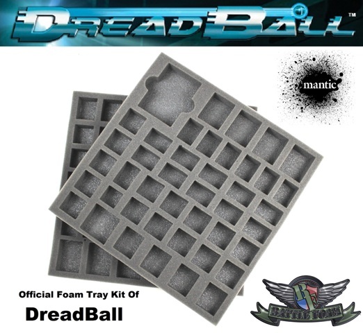 Battlefoam: Board Game Kit: DreadBall for Game Box (SALE) 