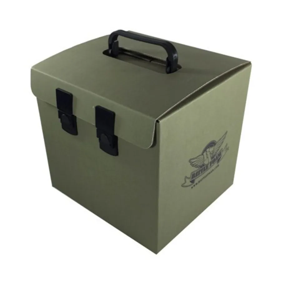 Battlefoam: D-Box (Empty): Military Green 