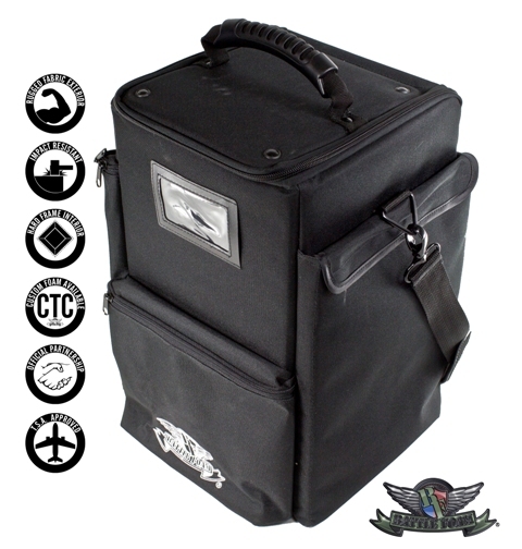Battlefoam: Privateer Press Tournament Bag (Empty)- Black 