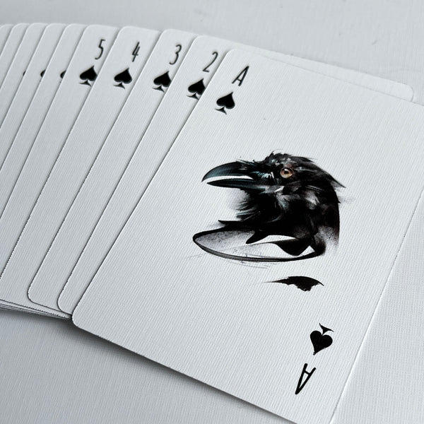 Be Like A Crow: Playing Cards 