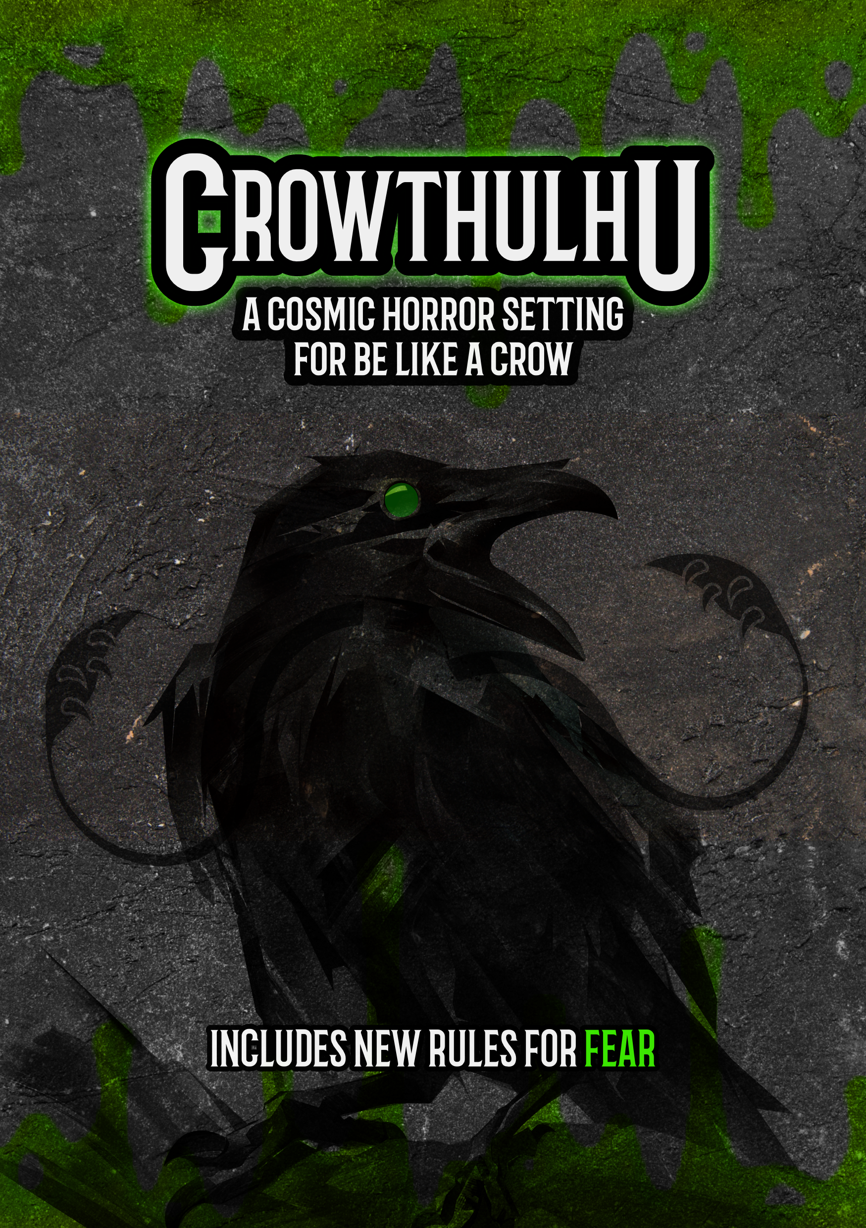 Be Like A Crow RPG: Crowthulhu Setting 