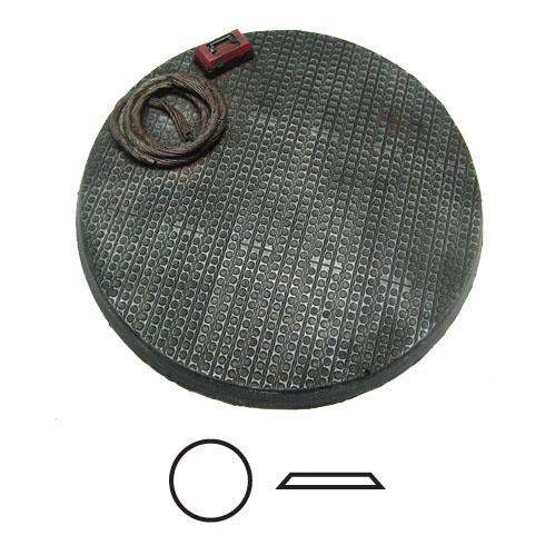 Secret Weapon Miniatures: Steel Plating: 60mm Beveled Edge 