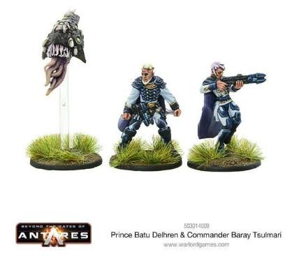 Beyond the Gates of Antares Freeborn: Prince Batu Delhren & Commander Baray Tsulmari 
