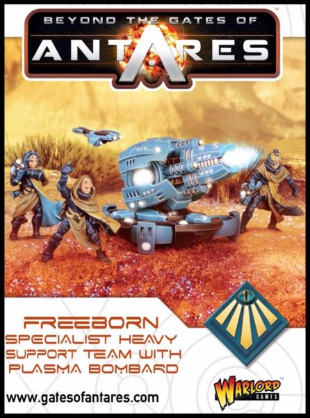 Beyond the Gates of Antares Freeborn: Specialist Heavy Support Team With Plasma Bombard 