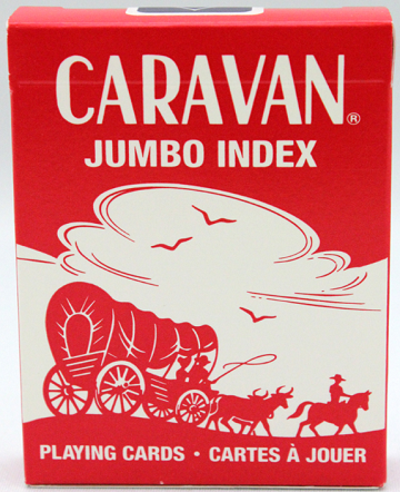 Bicycle Playing Cards: Caravan Jumbo Index Cards 