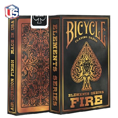 Bicycle Playing Cards: Element: Fire 
