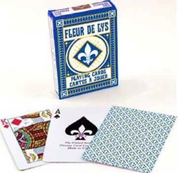 Bicycle Playing Cards: Fleur de lys 
