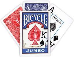 Bicycle Playing Cards: Jumbo Index Cards (Blue) 
