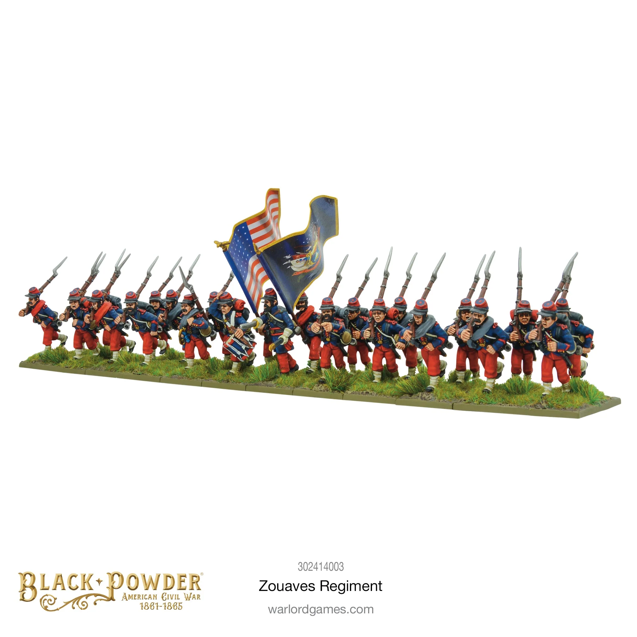 Black Powder American Civil War (28mm): Zouaves Regiment 