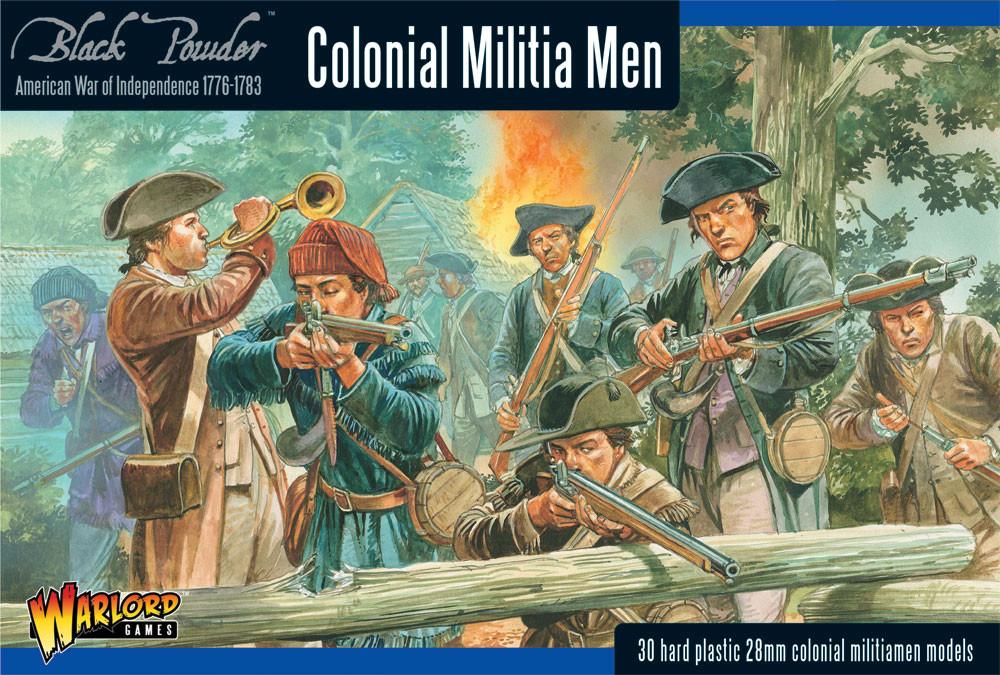 Black Powder: American War of Independence 1776-1783: Colonial Militia Men 