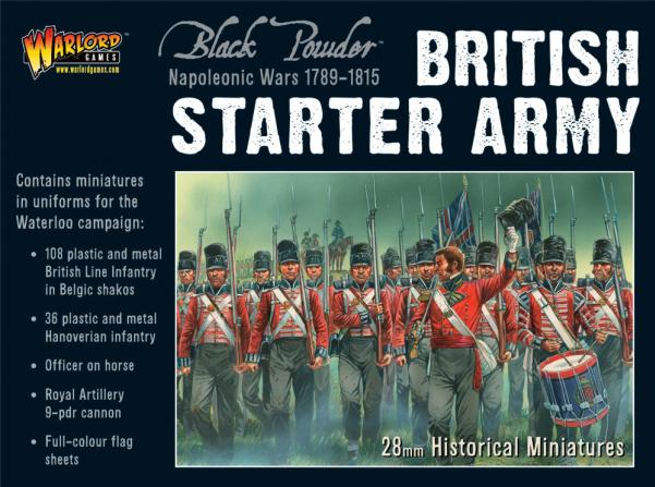 Black Powder Napoleonic Wars: British Starter Army 