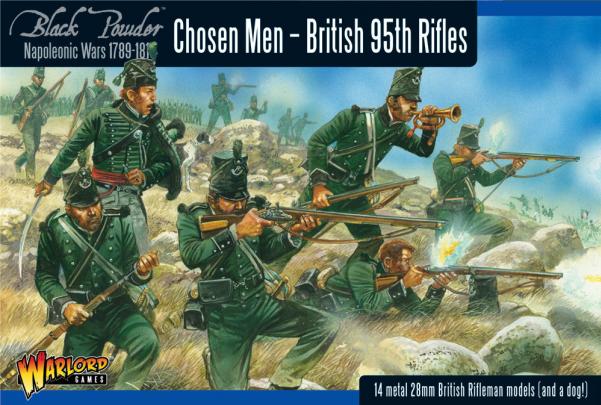 Black Powder Napoleonic Wars: Chosen Men- British 95th Rifles 