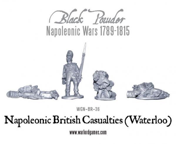 Black Powder Napoleonic Wars: Napoleonic British Casualties (Waterloo) 