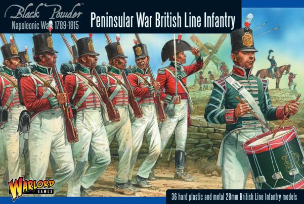 Black Powder Napoleonic Wars: Peninsular War British Line Infantry 