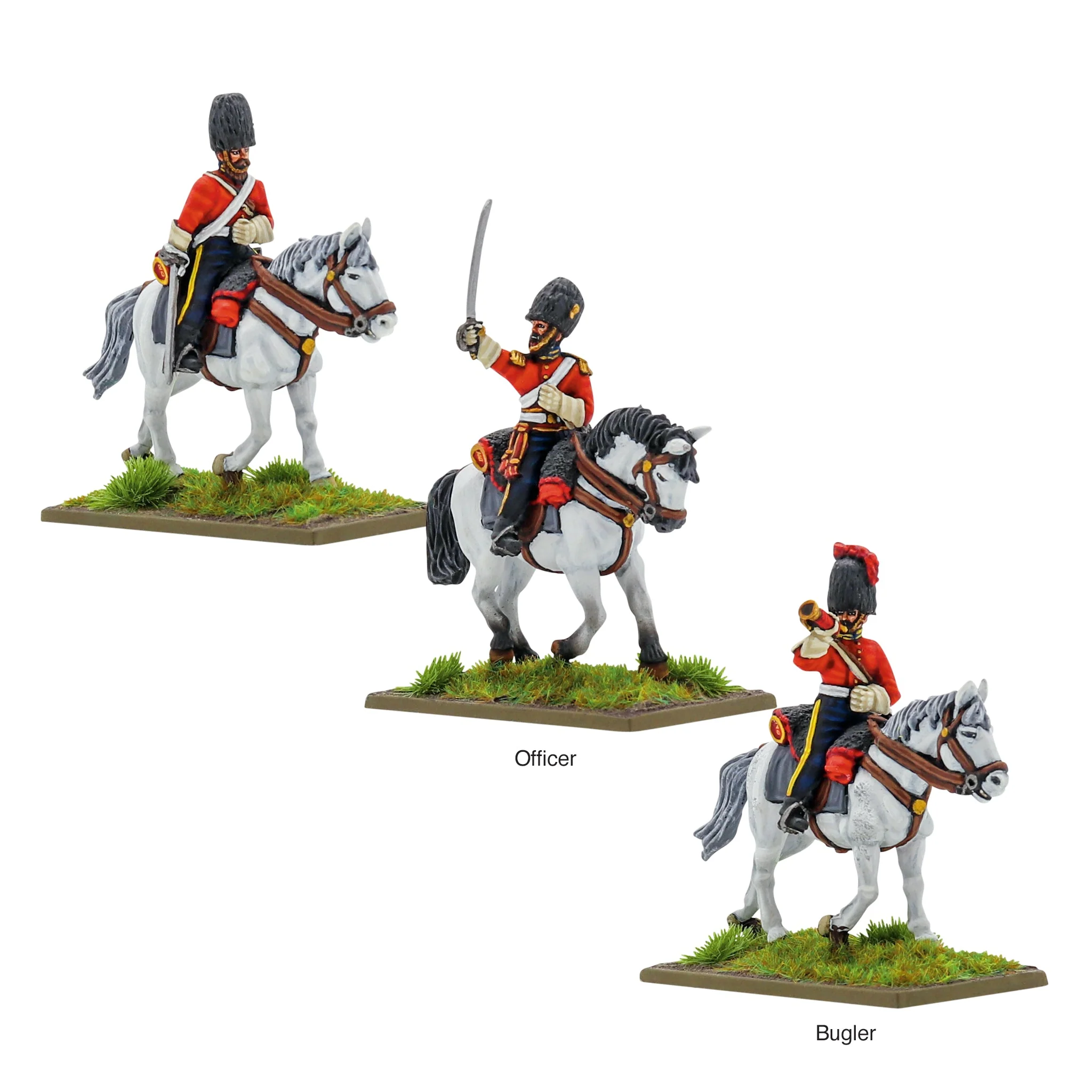 Black Powder Crimean War 1853-1856: British Scots Greys Heavy Cavalry Command 