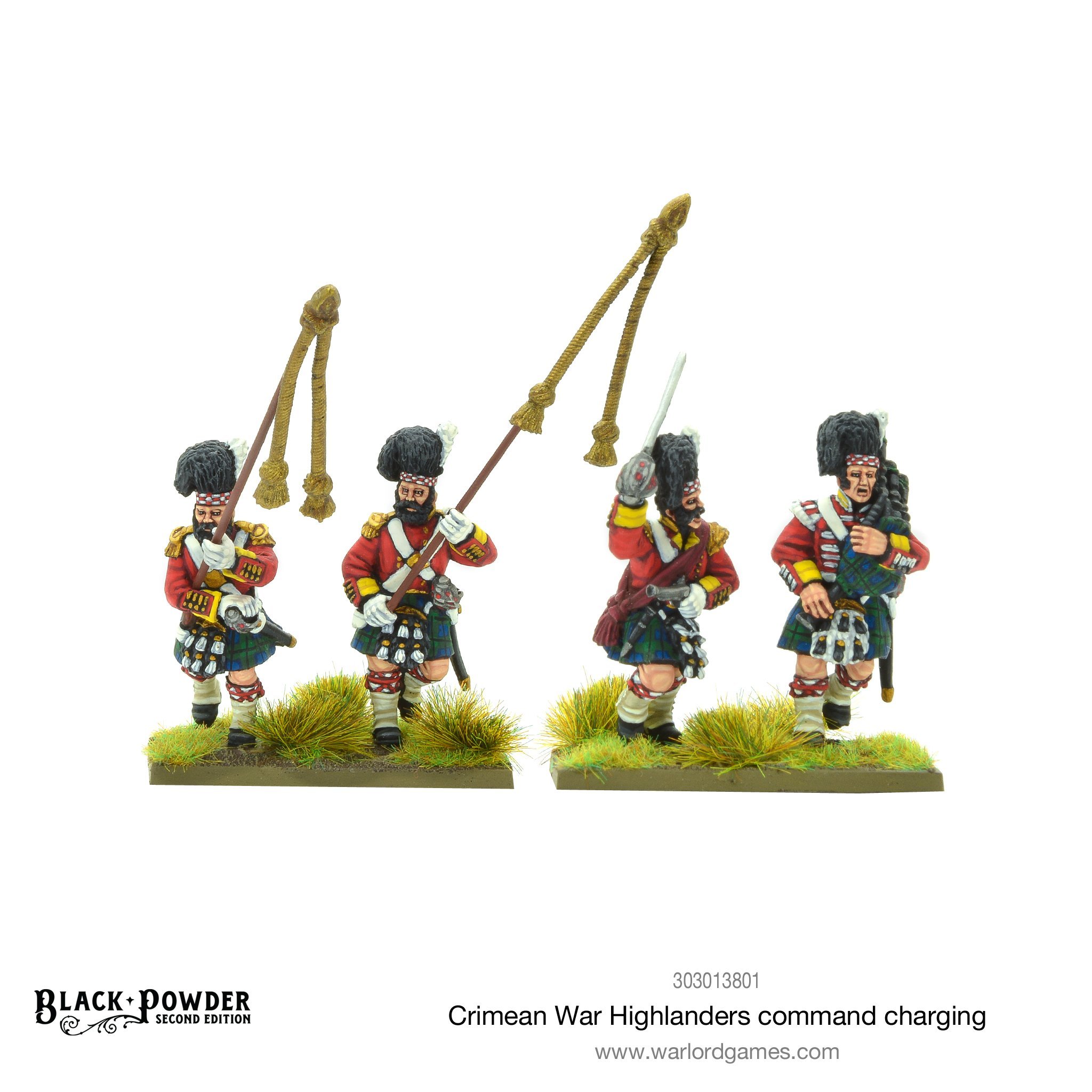 Black Powder Crimean War 1853-1856: Highlanders command charging 
