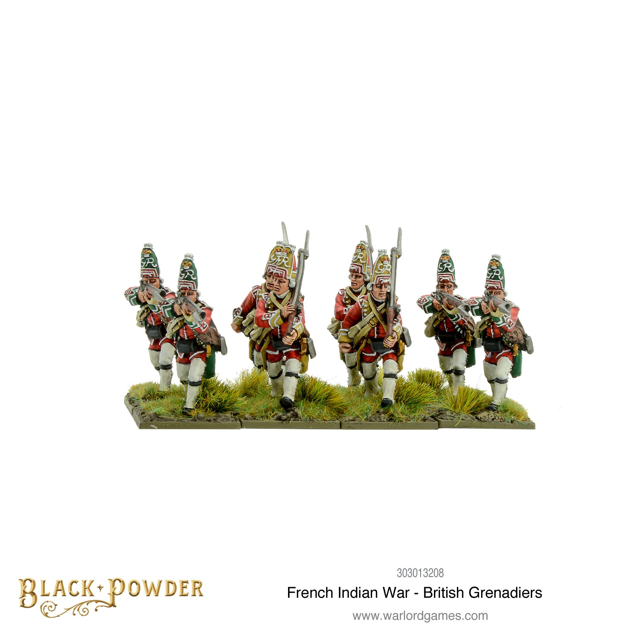 Black Powder: French Indian War 1754-1763: British Grenadiers 
