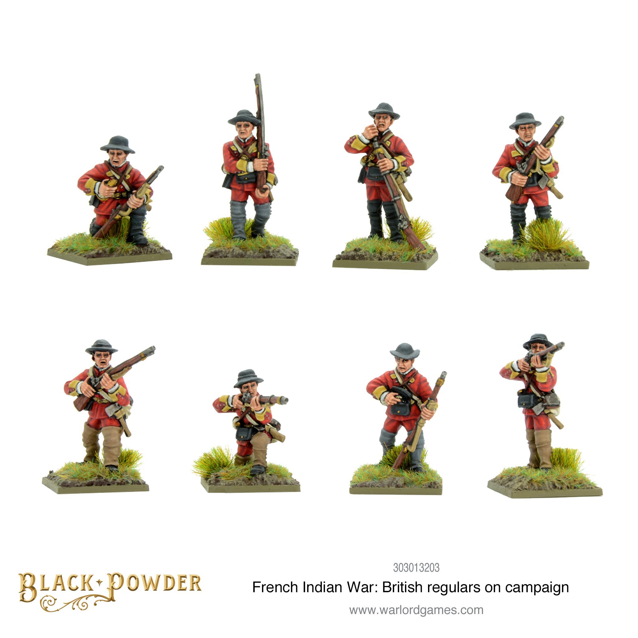Black Powder: French Indian War 1754-1763: British Regulars on Campaign 
