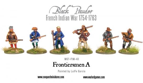 Black Powder: French Indian War 1754-1763: Frontiersmen 