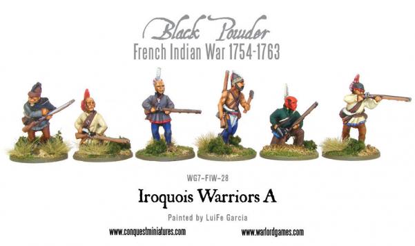 Black Powder: French Indian War 1754-1763: Iroquois Warriors 