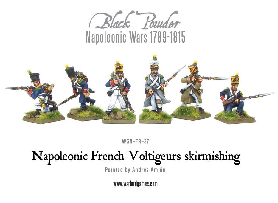 Black Powder Napoleonic Wars: Napoleonic French Voltiguers Skirmishing 