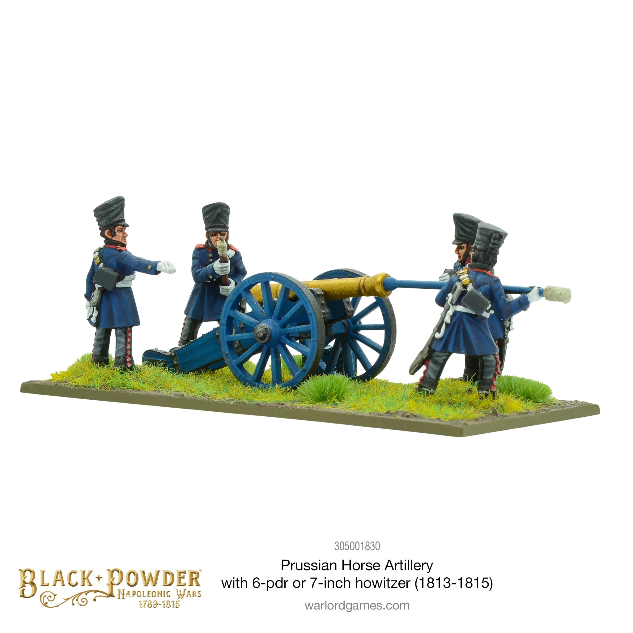 Black Powder: Napoleonic Prussian Horse Artillery with 6-pdr (1813-1815) 