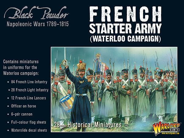 Black Powder Napoleonic Wars: French Starter Army (Waterloo Campaign) 