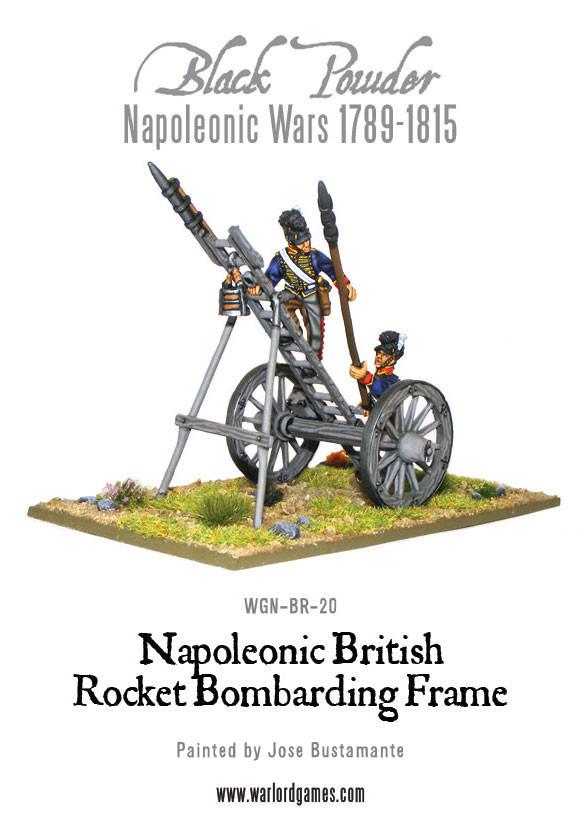 Black Powder Napoleonic Wars: Napoleonic British Rocket Bombarding Frame 