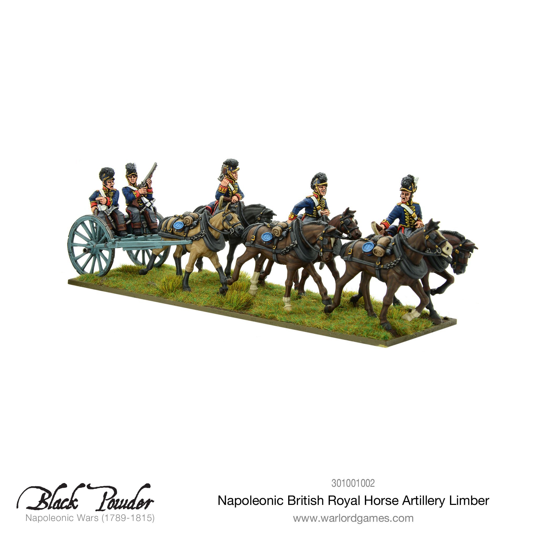 Black Powder Napoleonic Wars: Napoleonic British Royal Horse Artillery limber 