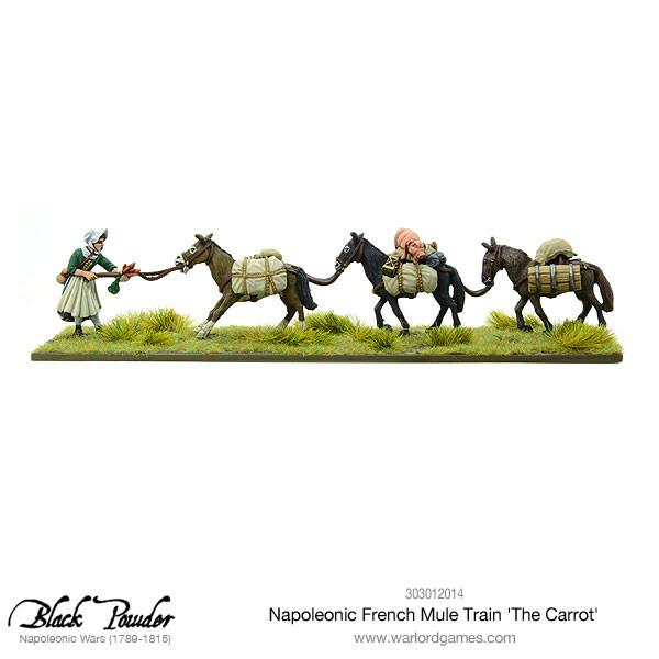 Black Powder Napoleonic Wars: Napoleonic French Mule Train The Carrot 