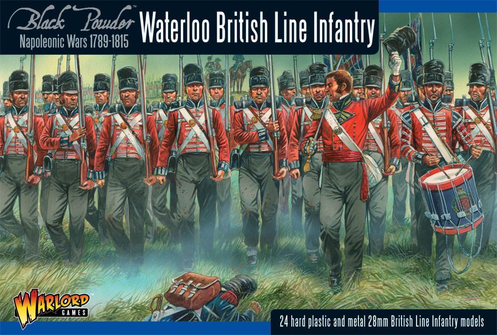 Black Powder Napoleonic Wars: Waterloo British Line Infantry 