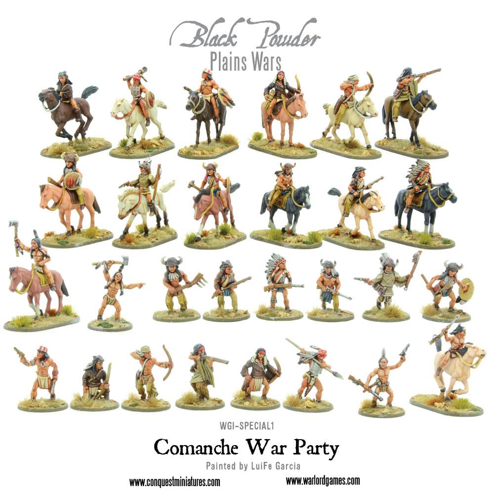 Black Powder: Plains Wars: Comanche War Party 