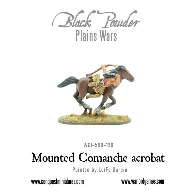 Black Powder: Plains Wars: Mounted Comanche acrobat 