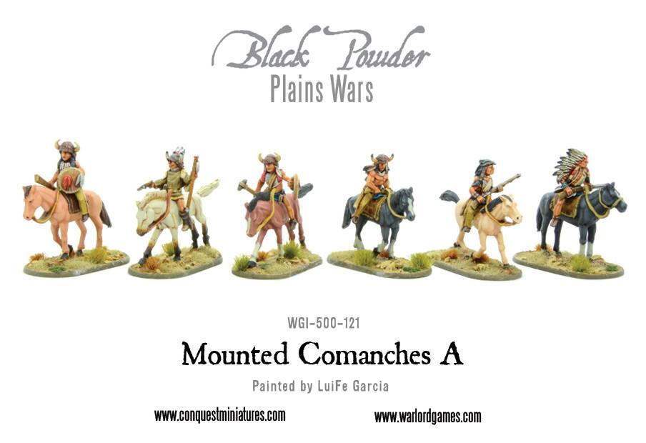 Black Powder: Plains Wars: Mounted Comanches A 