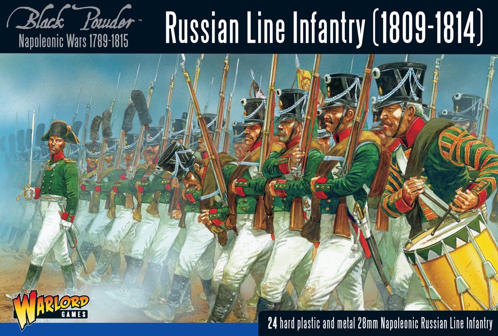 Black Powder Napoleonic Wars: Russian Line Infantry (1809-1814) 