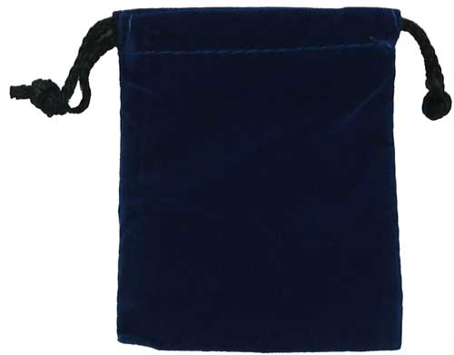 Cloth Dice Bag (4x5"): Blue 