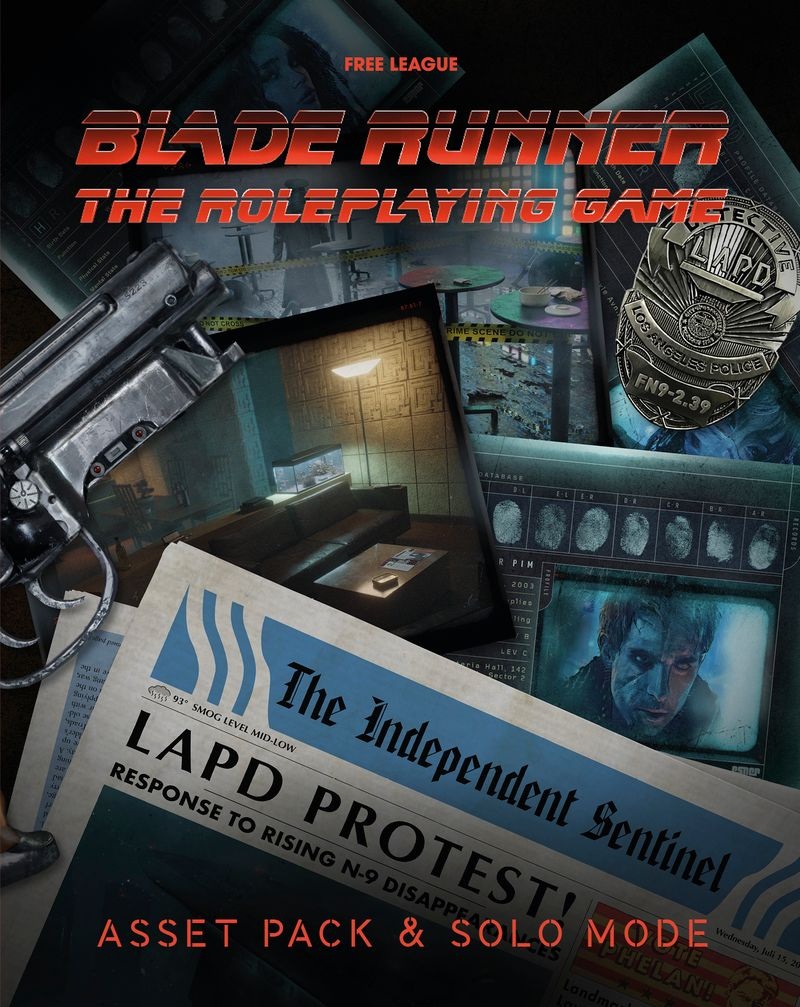 Blade Runner The Role Playing Game: Asset Pack & Solo Mode 