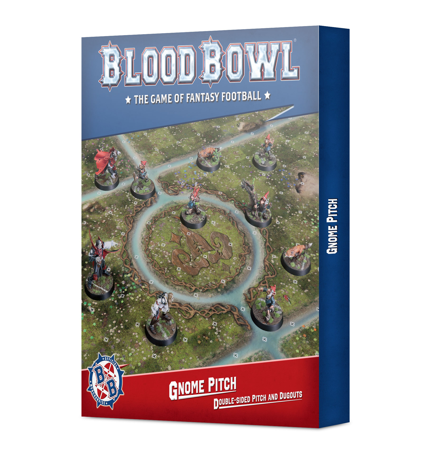 Blood Bowl: Gnome Pitch and Dugouts 