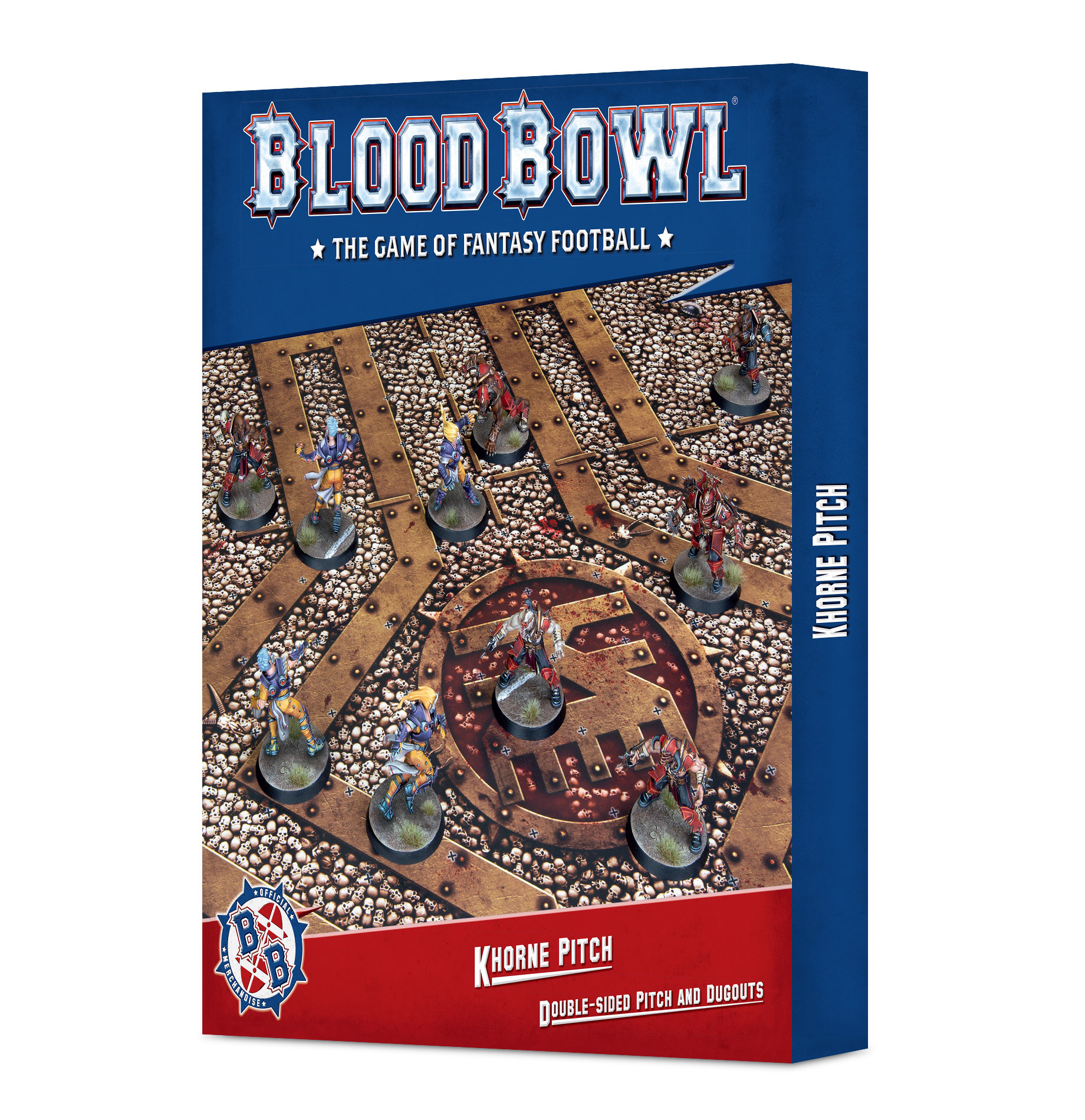 Blood Bowl: Khorne Pitch & Dugouts 