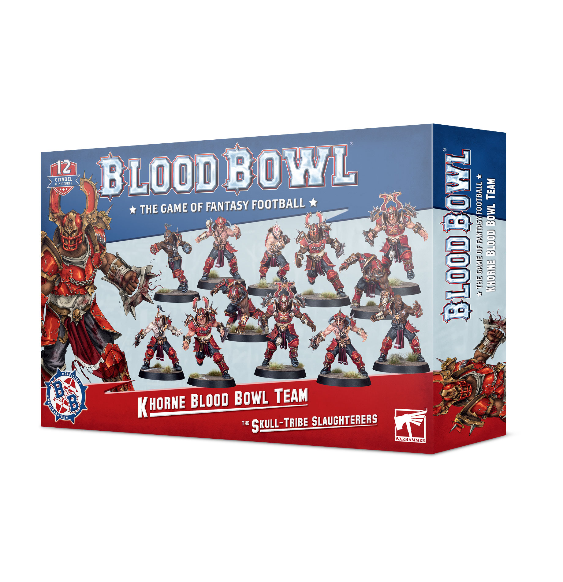 Blood Bowl: Khorne Team: The Skull-Tribe Slaughterers 
