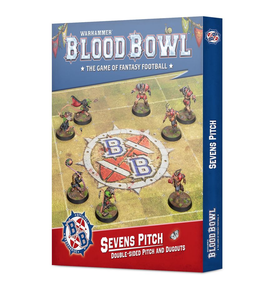Blood Bowl: Sevens Pitch: Double-sided Pitch and Dugouts (Aug 22nd)  