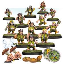 Blood Bowl: Halfling Team: The Greenfield Grasshuggers 