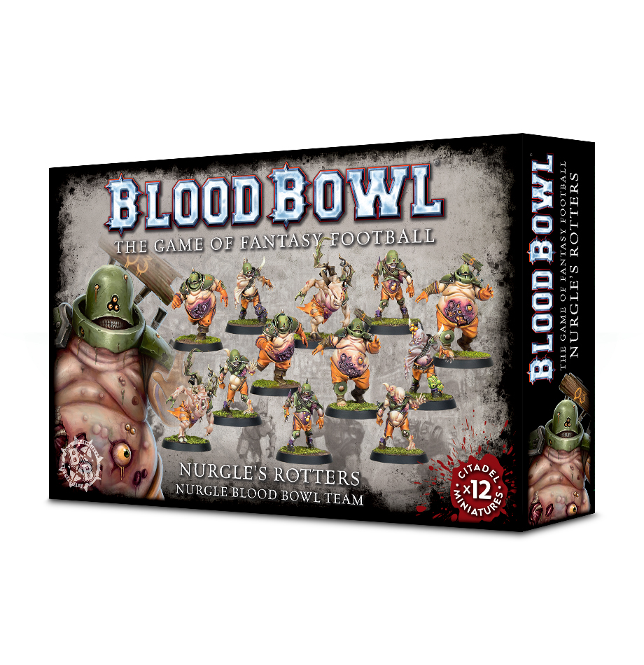 Blood Bowl: Nurgle Team - Nurgles Rotters 