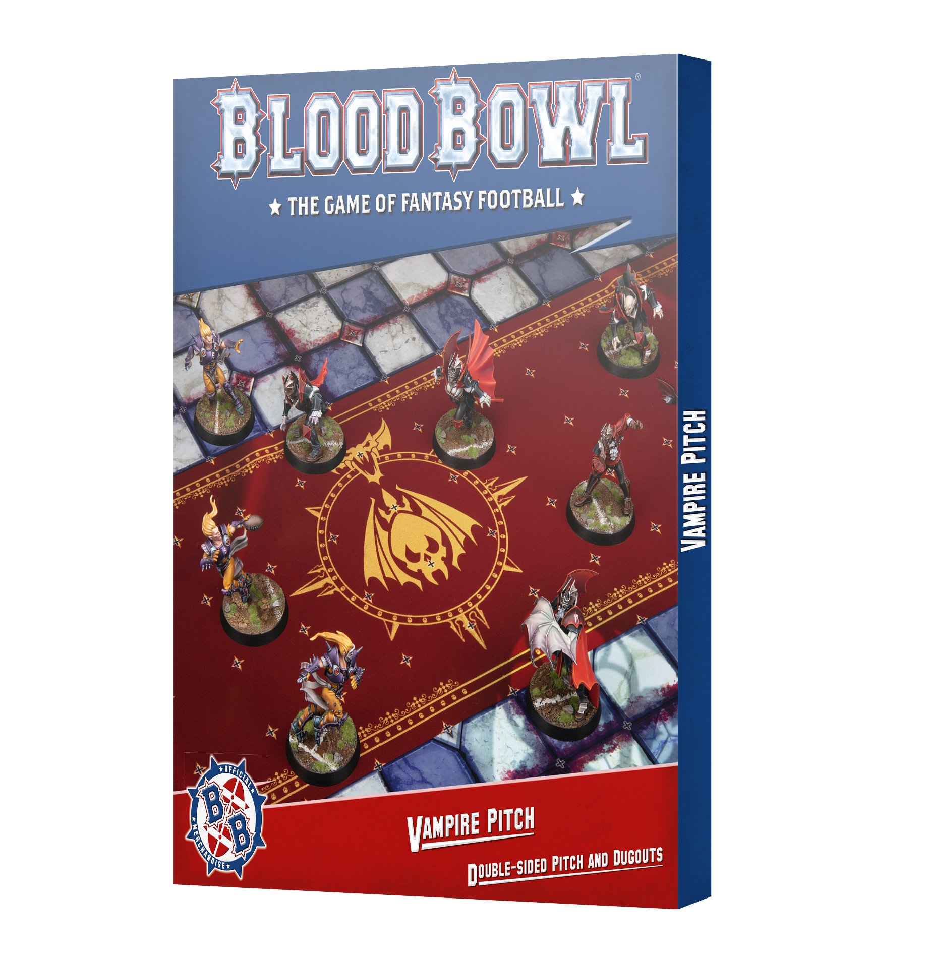 Blood Bowl: Vampire Team Pitch Dugouts 