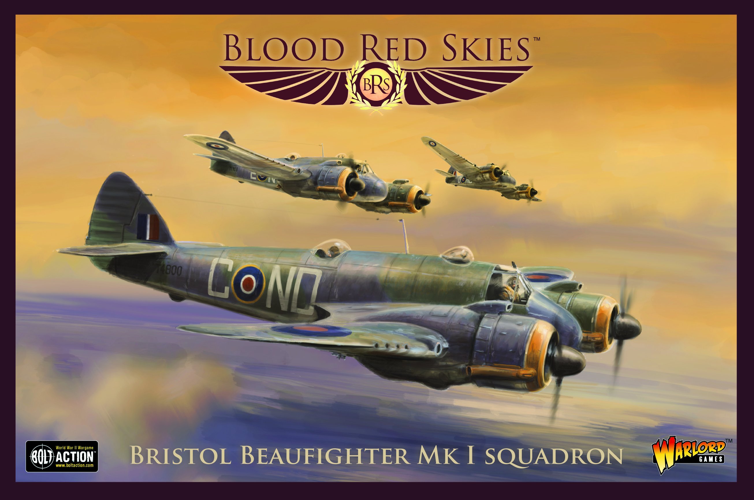 Blood Red Skies: British Bristol Beaufighter Squadron 