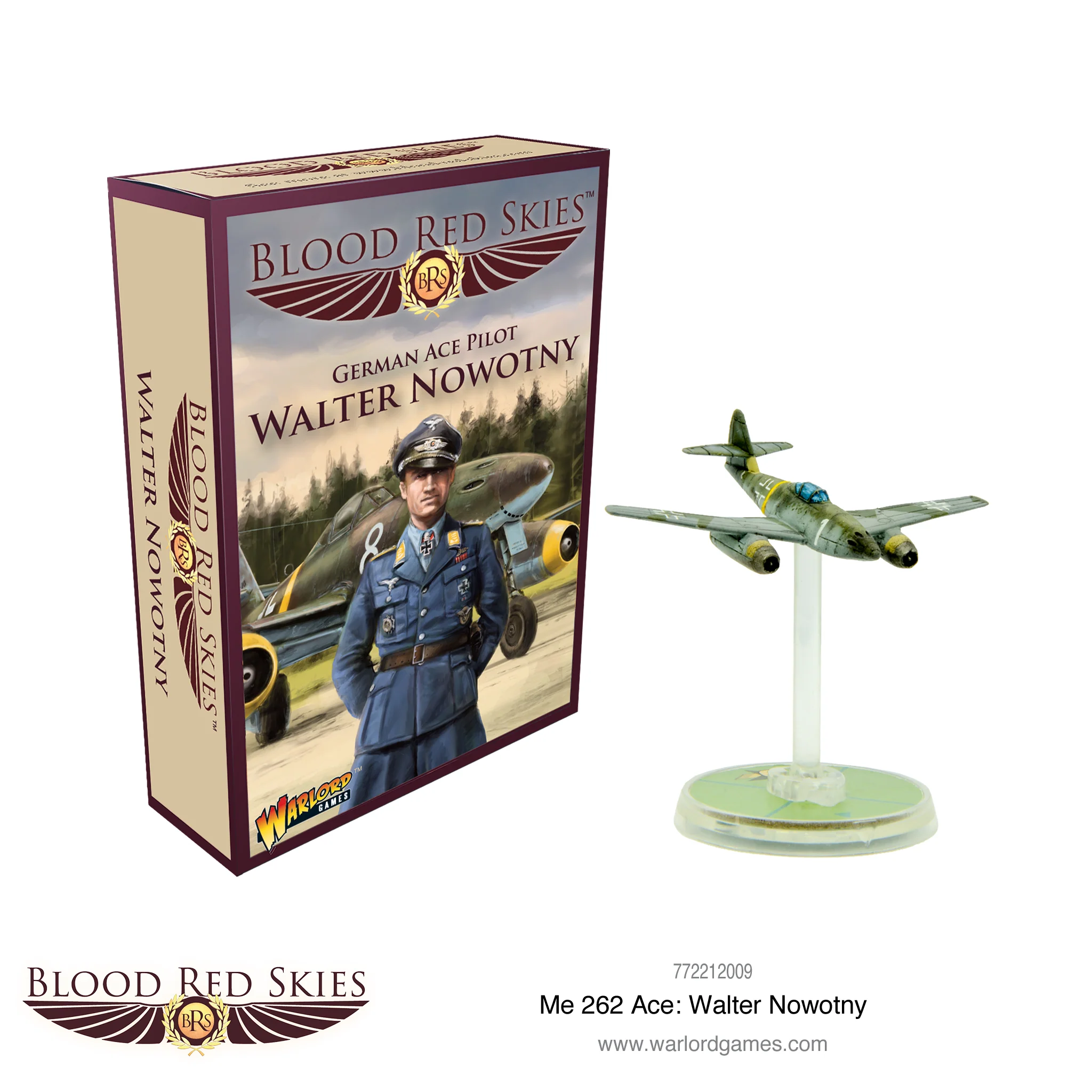 Blood Red Skies: German Messerschmitt Me 262 Ace- Walter Nowotny 