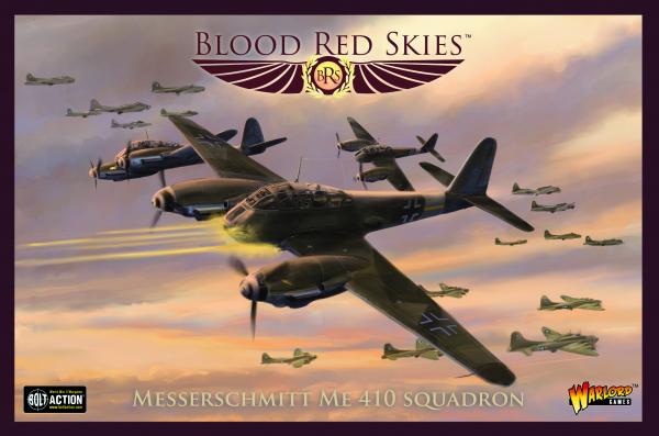 Blood Red Skies: German Messerschmitt ME 410 Squadron  