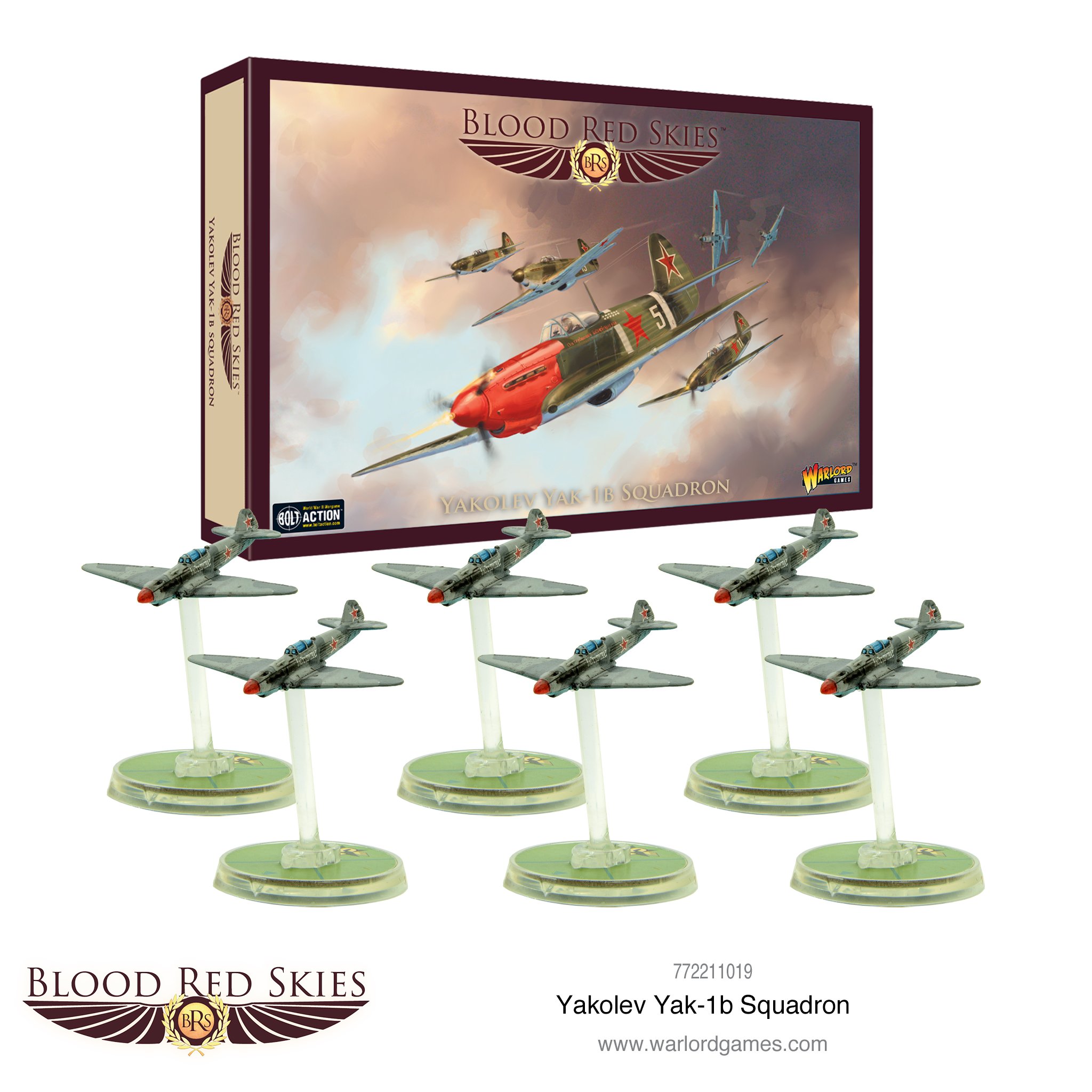 Blood Red Skies: Soviet Yakovlev Yak-1b Squadron 